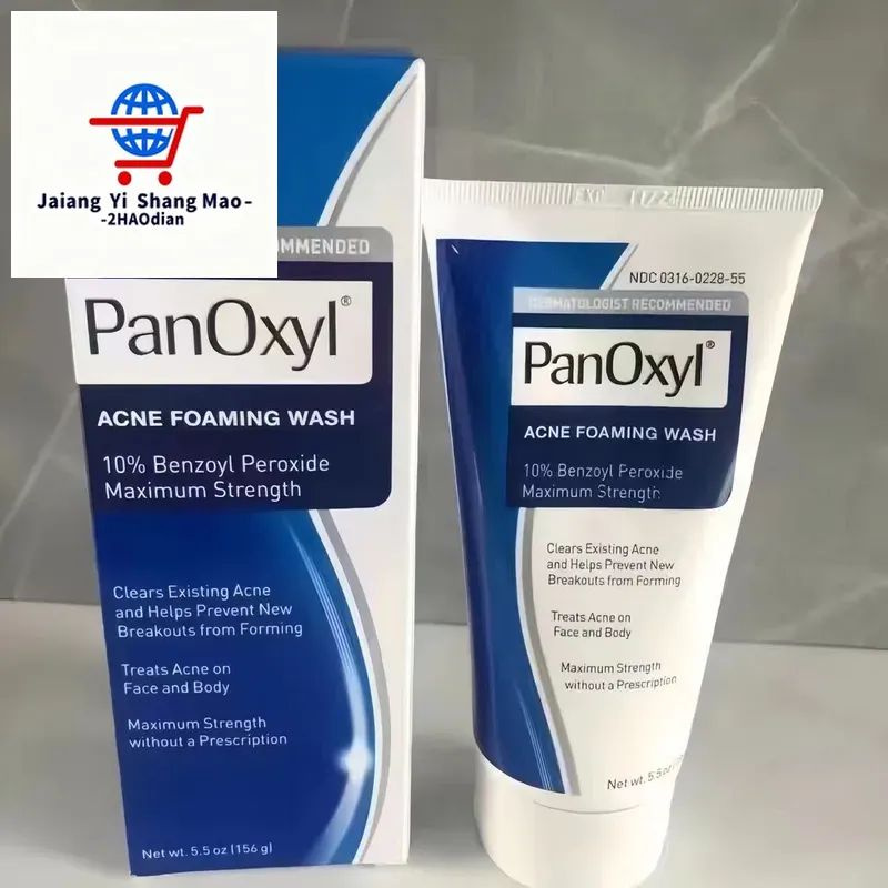 PanOxyl Acne Foaming Wash Максимальная концентрация пероксида бензоила 10% 5.5 oz (156g) #1