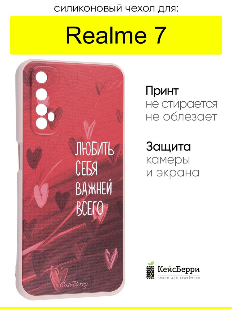 Чехол для Realme 7, серия Soft #1