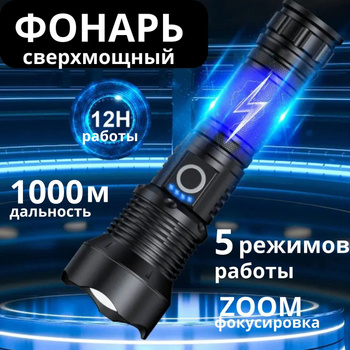 Мощный фонарь Nitecore TM39