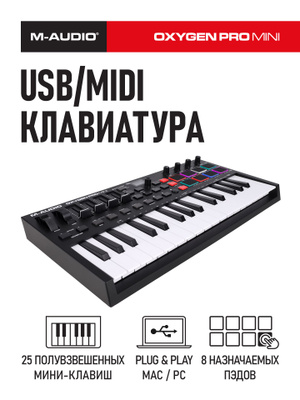 M-AUDIO OXYGEN PRO MINI купить на OZON по низкой цене