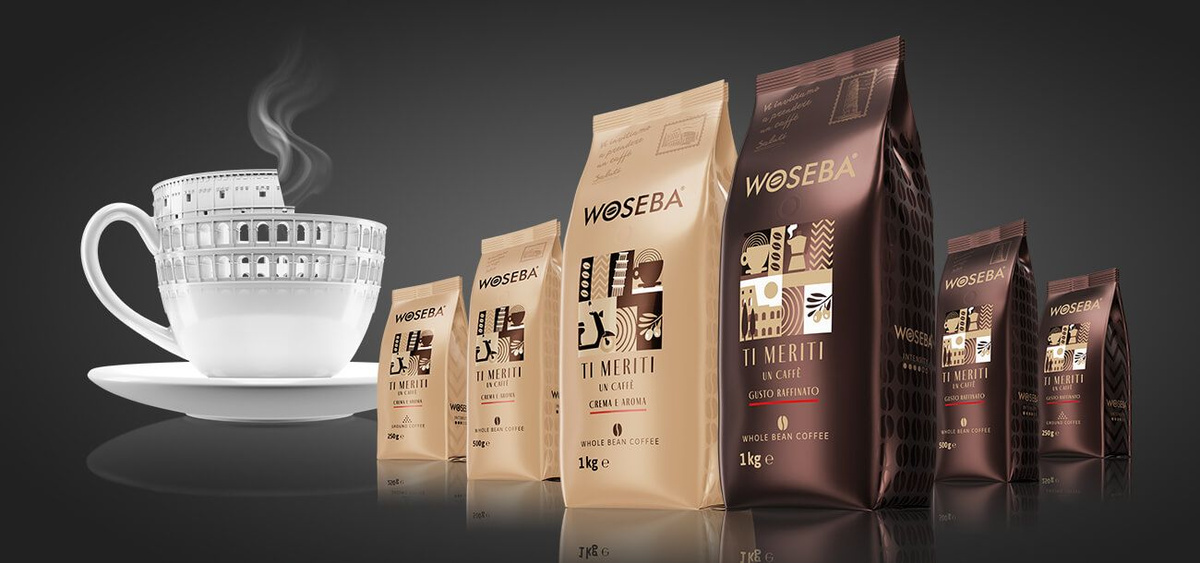 Кофе в зернах Woseba Crema E Aroma