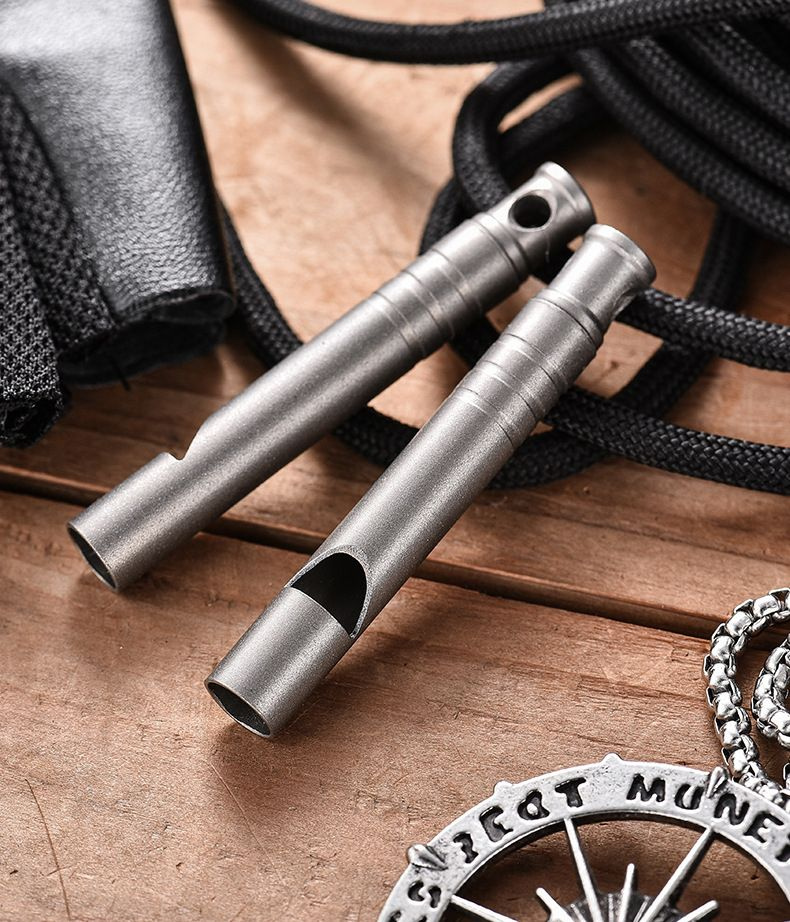 Титановый свисток (1 шт.), максимально до 120 децибел. купить на OZON ...