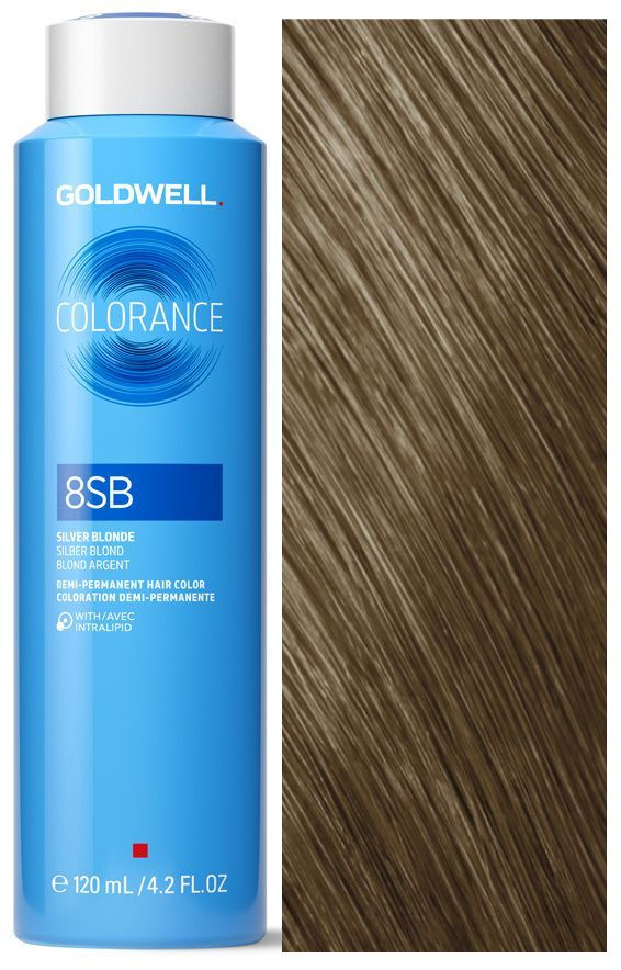 Goldwell Colorance - Тонирующая краска 8SB серебристый блонд, 120 мл ...