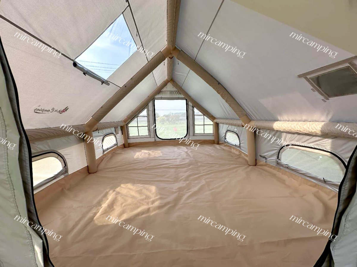 Палатка 12-местная MirCamping надувная туристическая 12 кв.м с навесом ...