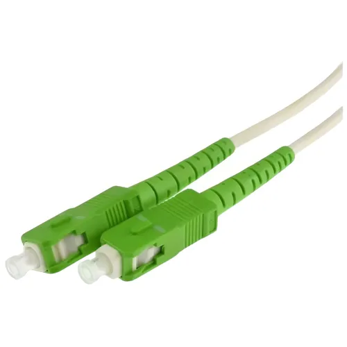 Оптический патч-корд VIMCOM 50 метров SC(APC)-SC(APC) 3mm simplex, оптоволокно, зеленый