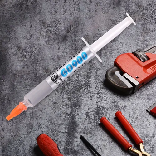 термопаста для процессора и видеокарты, 3 г, 4.8 Вт/м К, серая, в шприце