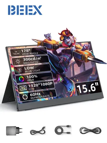 BEEX 15.6" Монитор ZQ15.6, черный