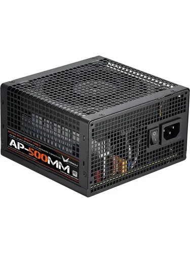 Formula AP500ММ Блок питания Aerocool / ATX 500W AP-500ММ 80 PLUS WHITE (20+4pin) APFC 120mm fan 6xS