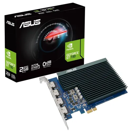 ASUS Видеокарта GeForce GT 730 90YV0H20-M0NA00 2 ГБ (90YV0H20-M0NA00)