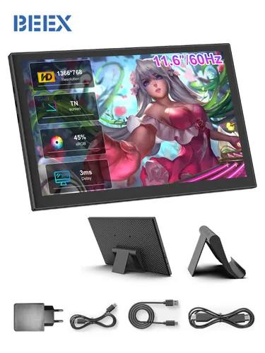BEEX 11.6" Монитор ZK11.6, черный