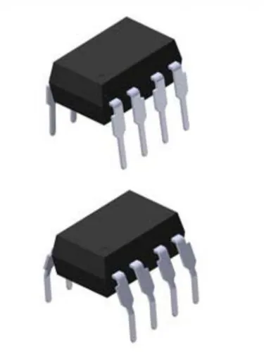 10 шт 6N137 Оптоизолятор-логический выход 10MBd Открытый коллектор 5000Vrms 1 канал 10kV / s CMTI 8-