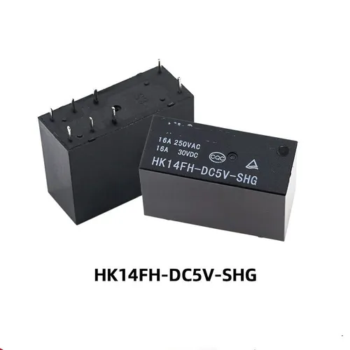 Реле HK14FH-DC5V-SHG, 8-контактное, 16А, 1 переключающая группа (SPDT), 5V DC
