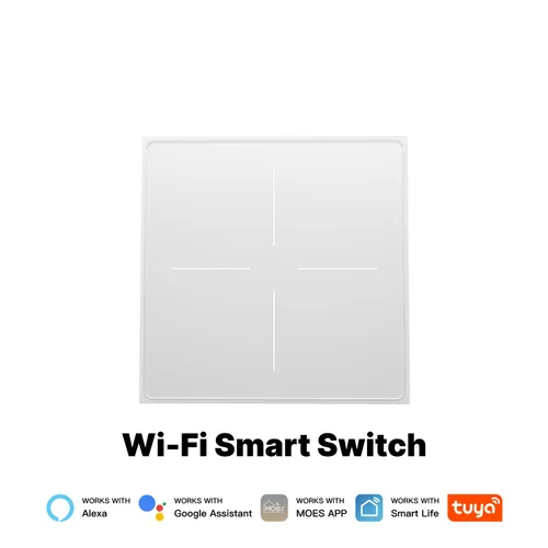 Умный WiFi выключатель Tuya, сенсорный, дистанционное управление