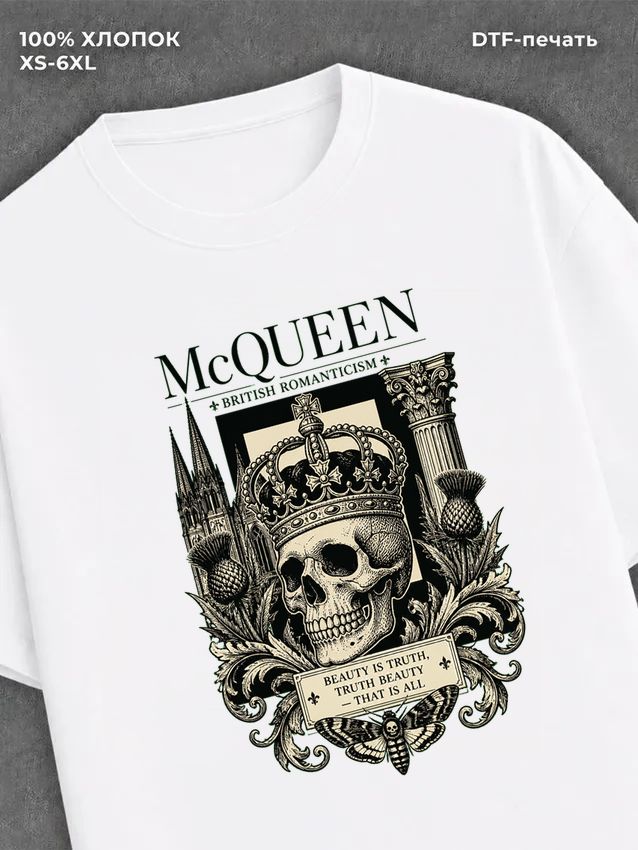 Футболка Alexander McQueen