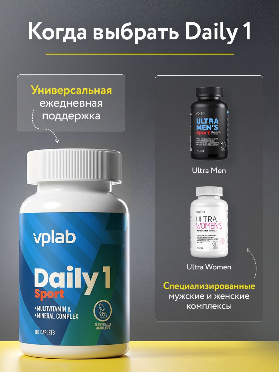 Vplab, Daily 1, 100 каплет