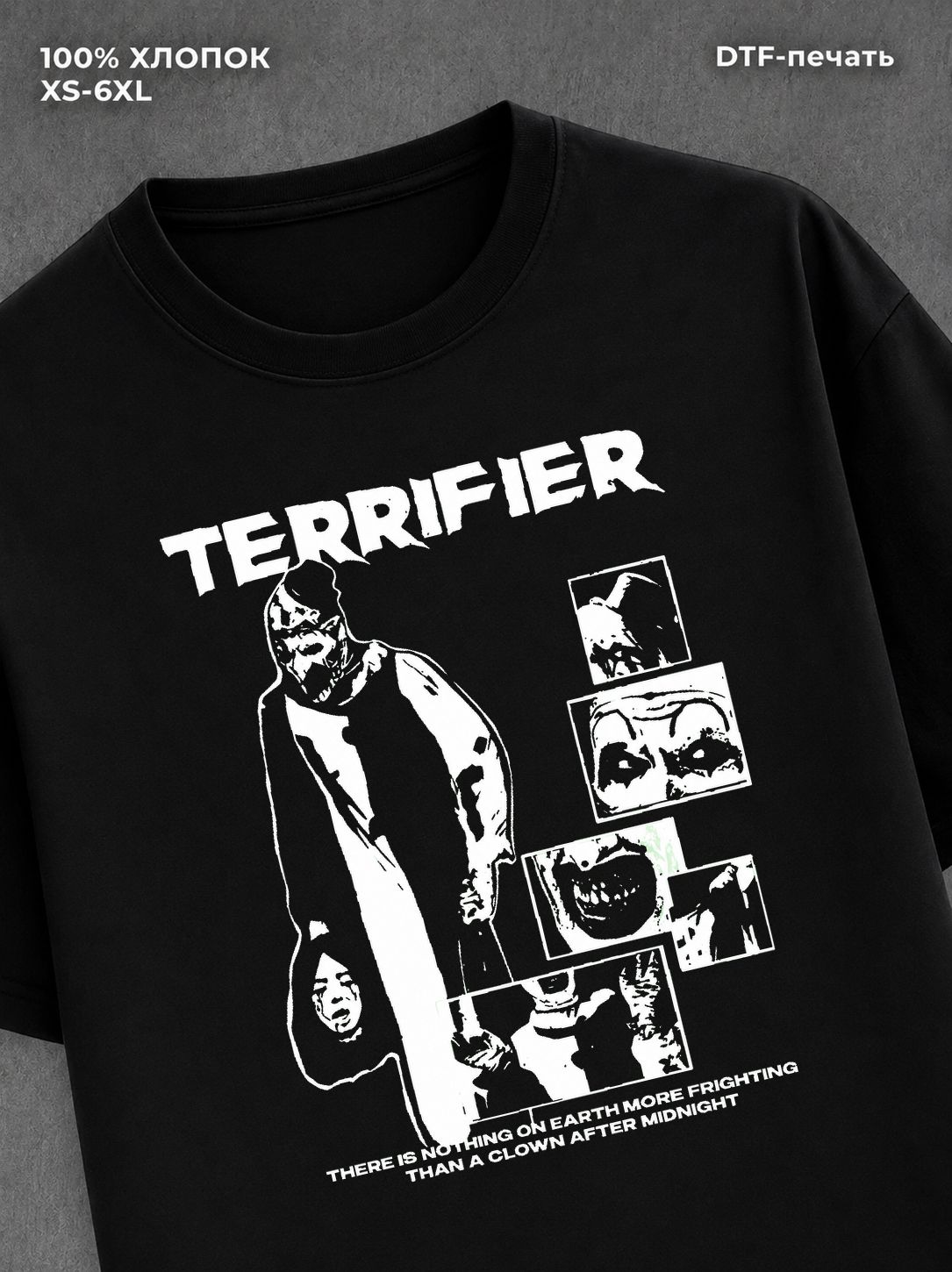 Футболка Футболка фильм terrifier
