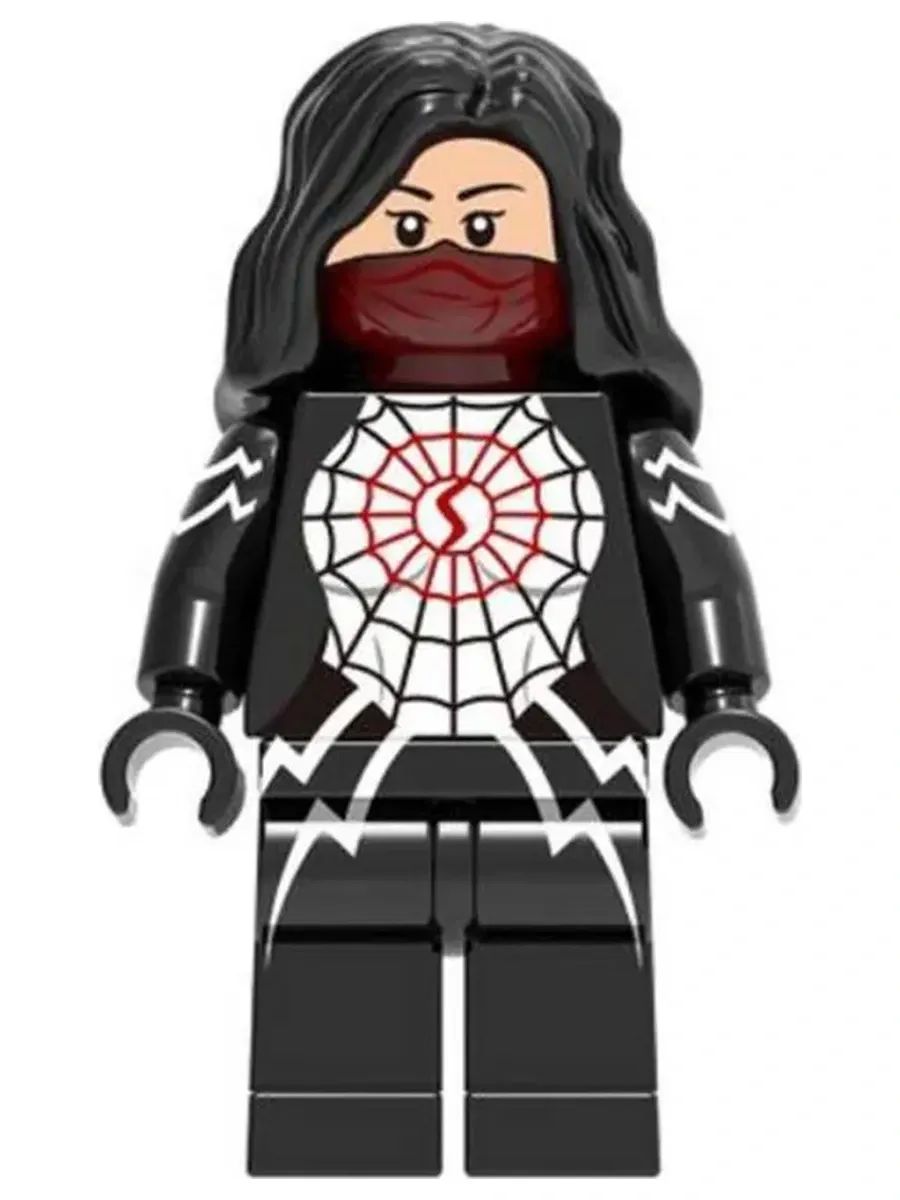 Фигурка Сильк в маске с паутиной / Супергерои / Marvel
