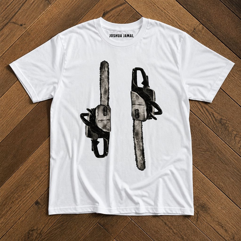 Футболка Joshua Jamal Chainsaw Archived Vintage