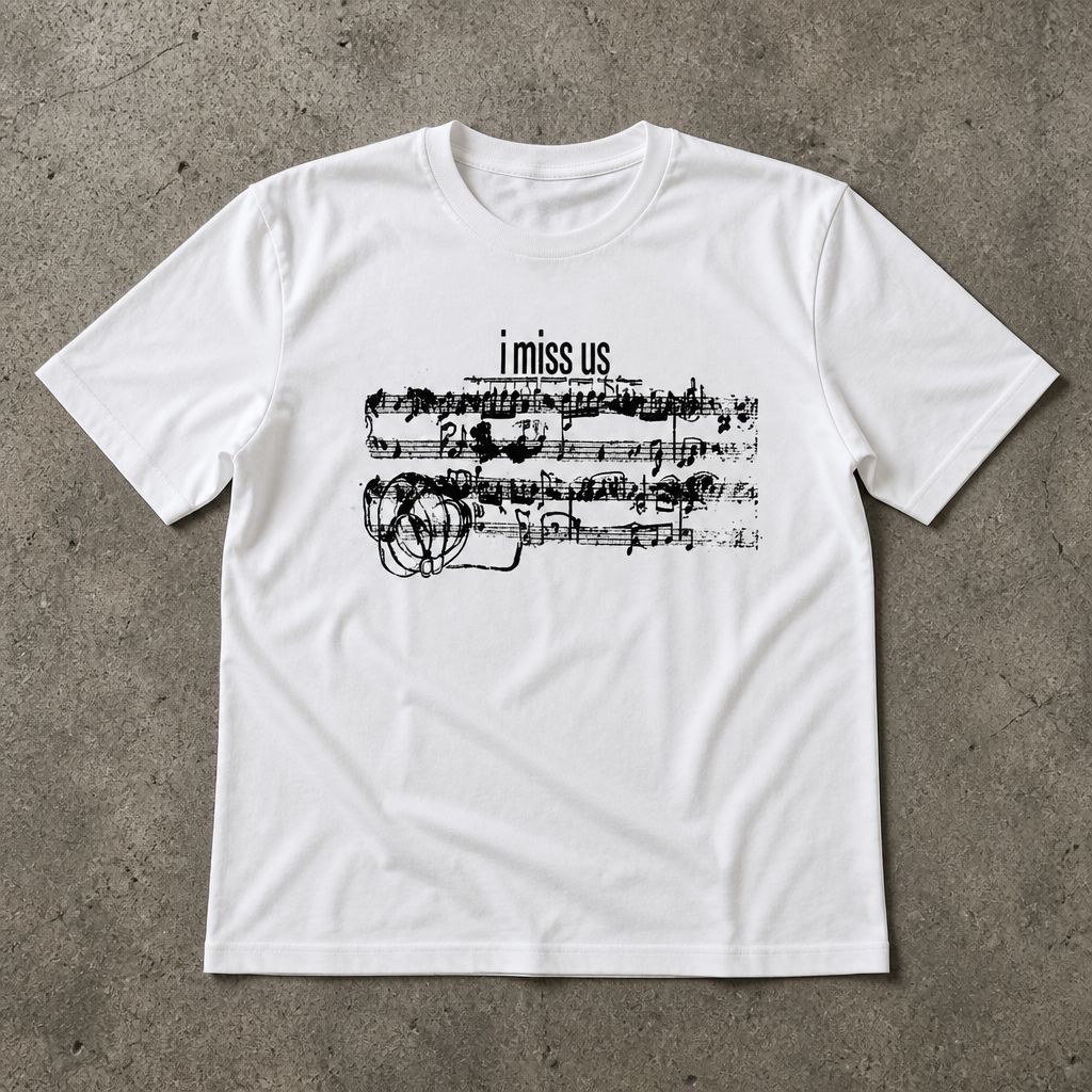 Футболка Rick Owen s type I miss us x music