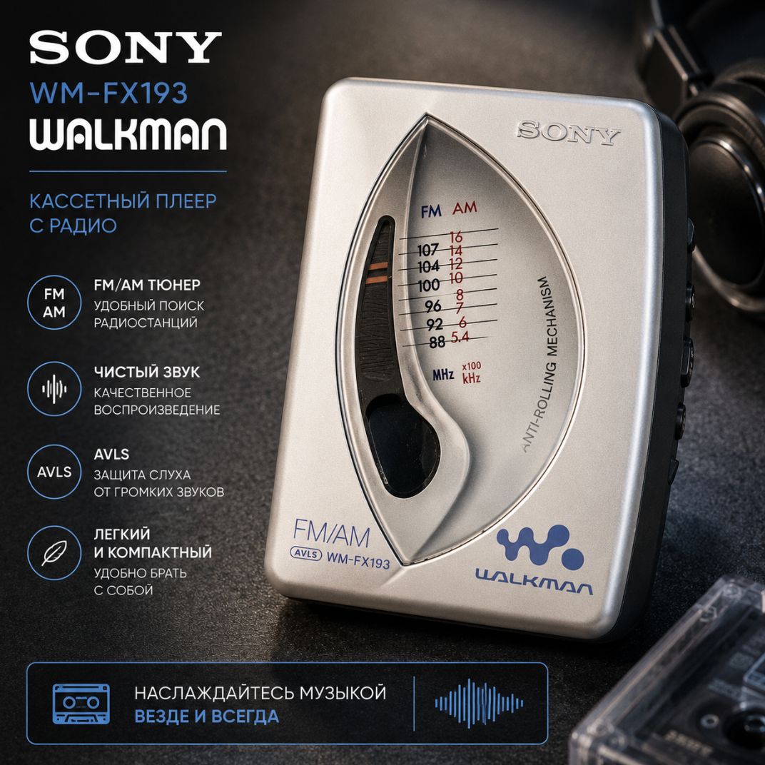 Sony Walkman WM-101 купить на OZON по низкой цене