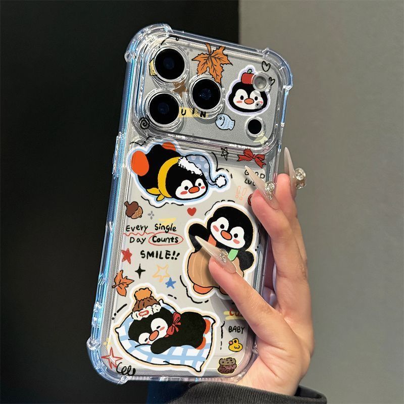 智能手机壳, 透明