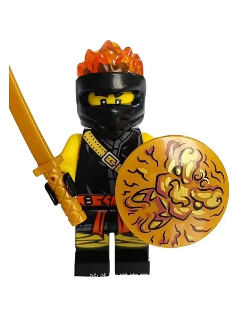 Фигурка Коул стихия огня / Ниндзяго / Минифигурка Ninjago