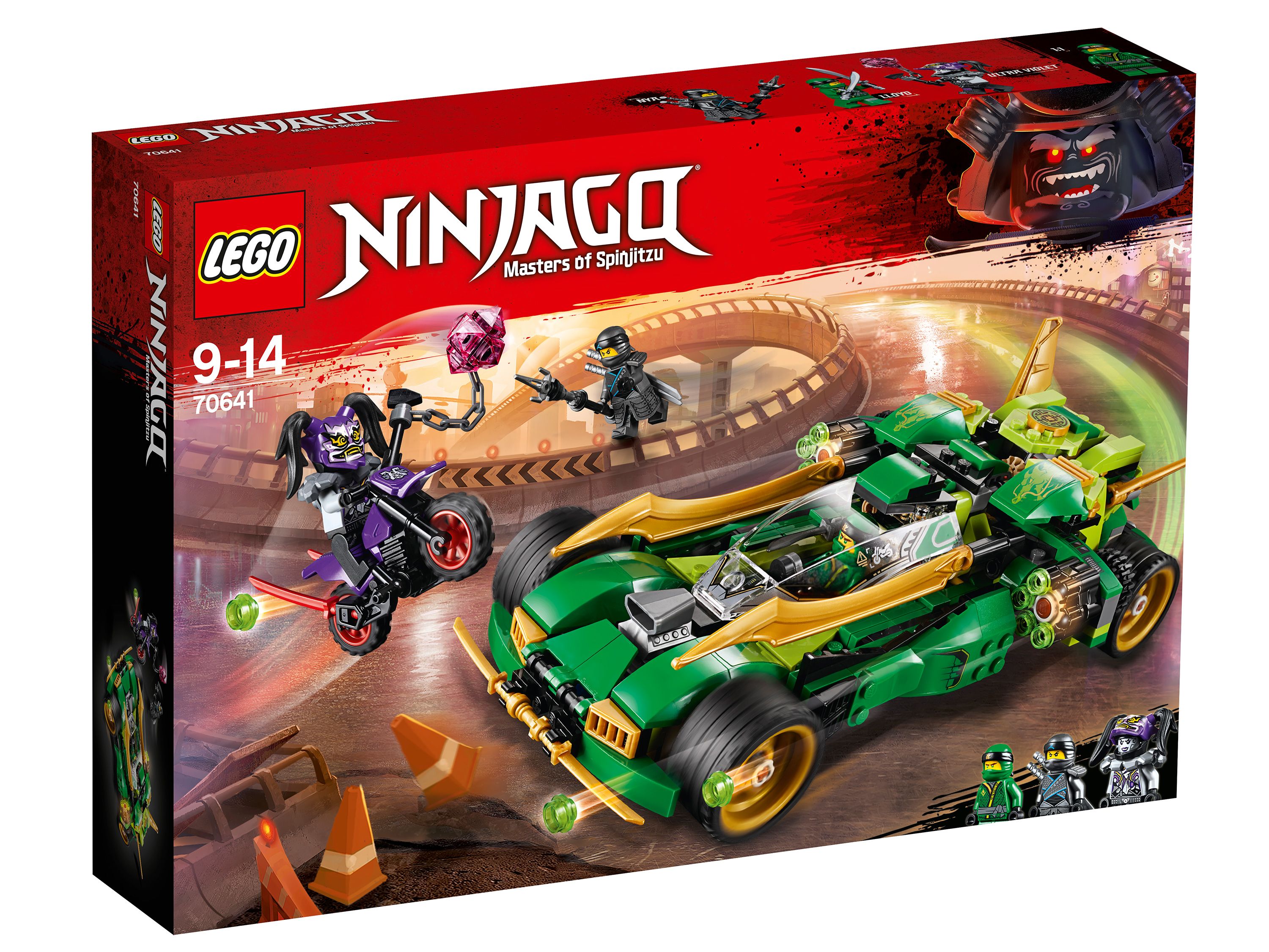 Конструктор LEGO Ninjago 70641 Ninja Nightcrawler купить на OZON