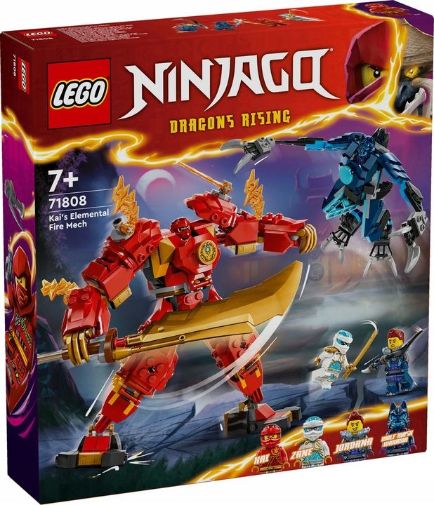 Конструктор LEGO Ninjago - Механический элемент огня Кая - Лего