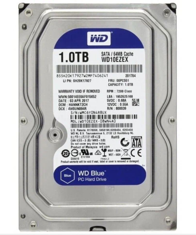 Western Digital WD Blue 1 Tb купить на OZON по низкой цене