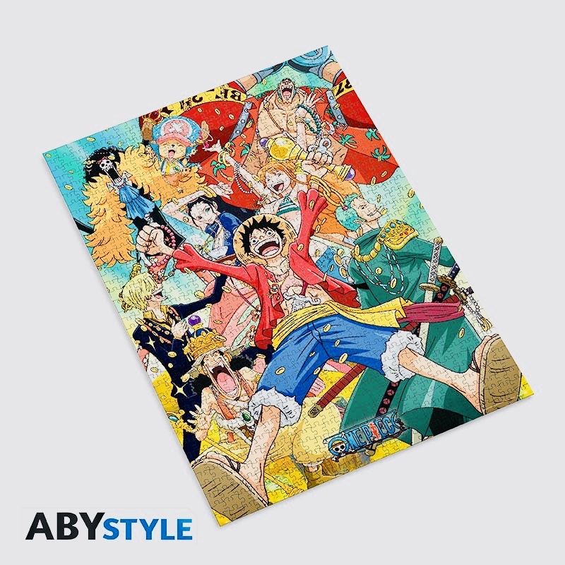 ONE PIECE - Пазл 1000 деталей - Команда Соломенной Шляпы