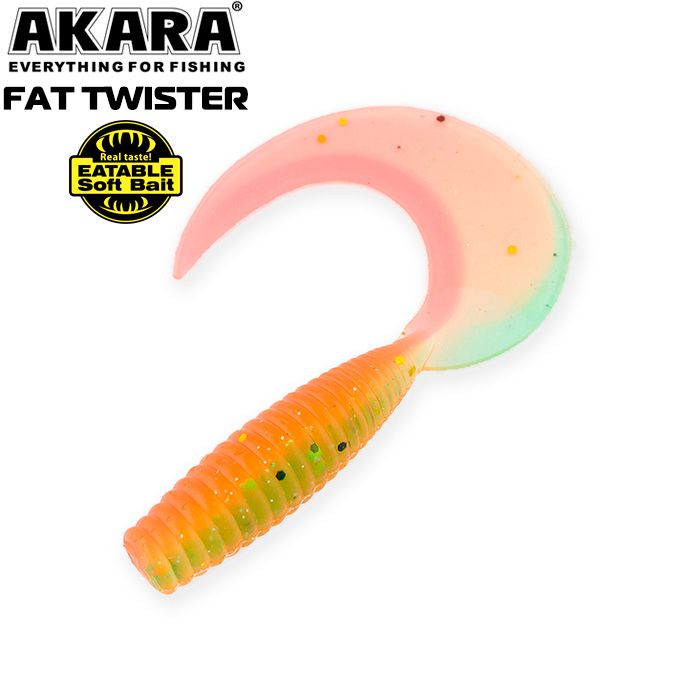 Твистер Akara Eatable Fat Twister 45 L7 (8 шт.)