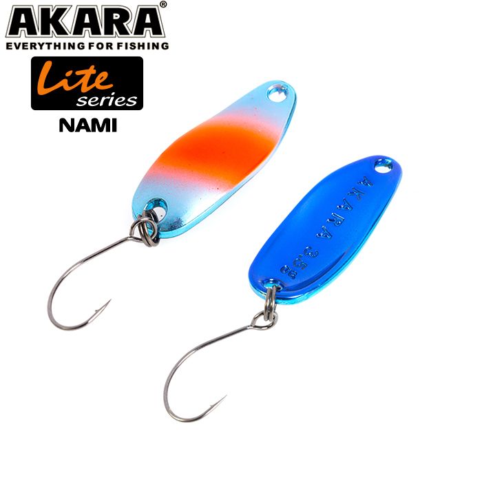 Блесна колеб. Akara Lite Series Nami 30 2,5 гр. Blue-17