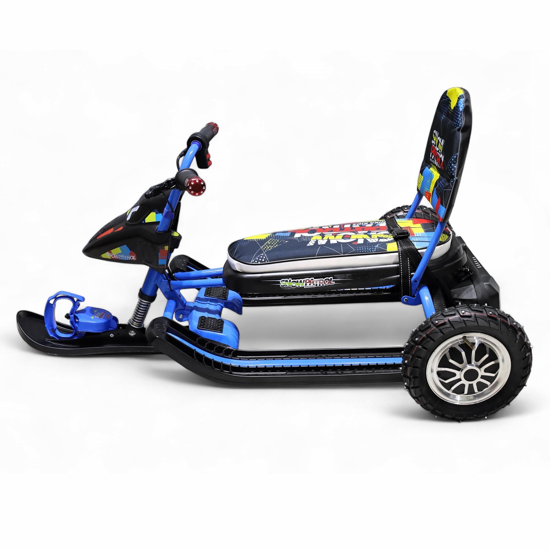 Электроснегокат Snow Razor Pro Mini синий принт2 купить на OZON по ...