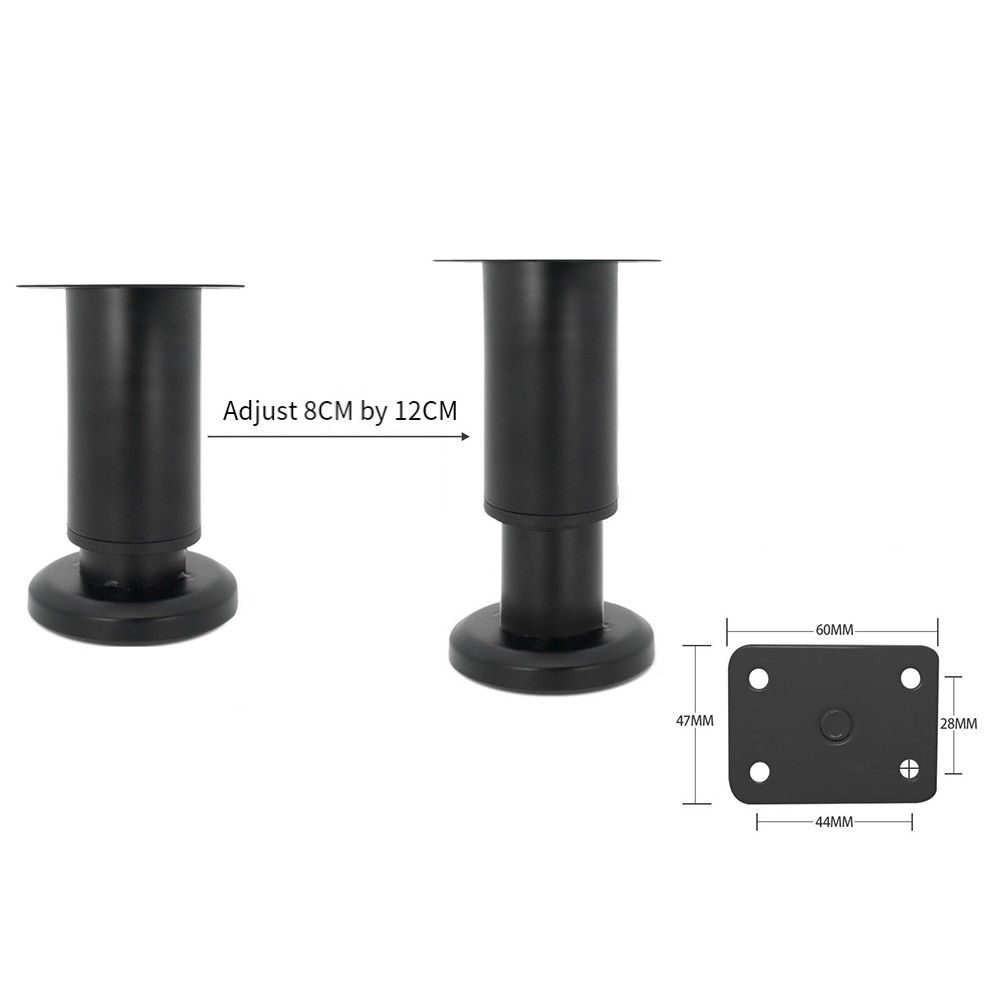 OZ-Worlar-Регулируемаямебельтелескопическаякроватьбалкаопораметаллическиеножкиудлинительподставкаинструмент