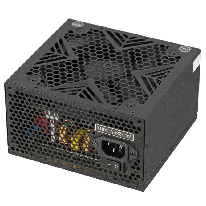 БлокпитанияFORMULAMONZAVL-650APB650W(MONZAVL-650APB-85)черный-650Вт,80+Bronze,ATX24-пин,4pin+4pinCPU,7SATA,4x6+2pinPCI-E