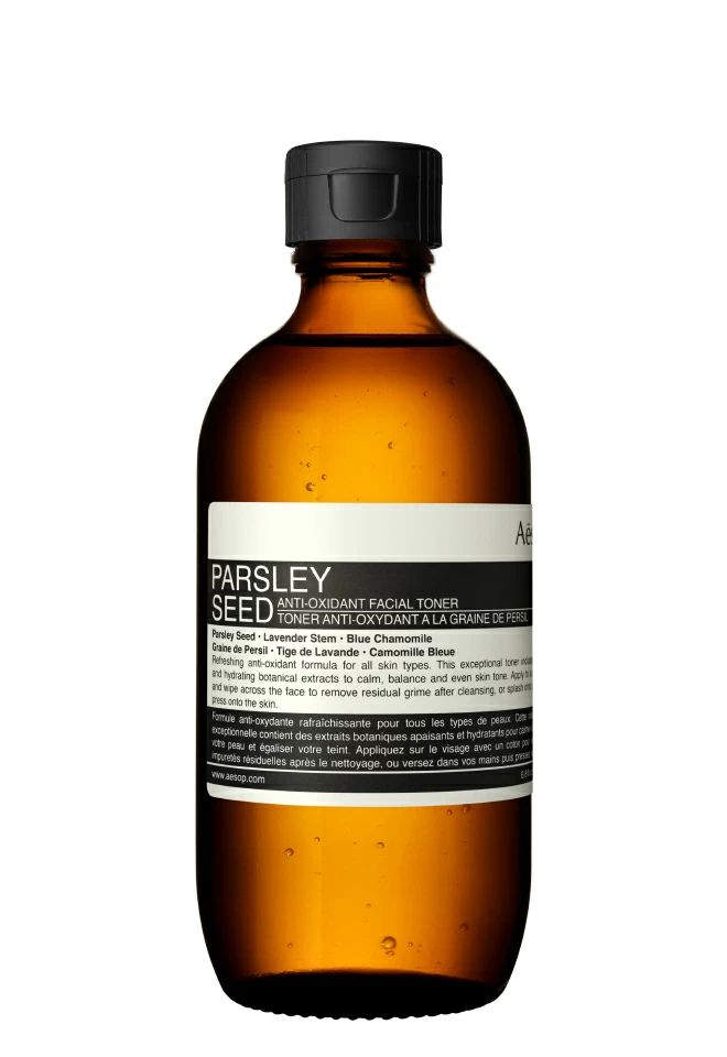 AESOP Parsley Seed Anti-Oxidant Facial Toner Тоник для лица с антиоксидантами 200 мл купить