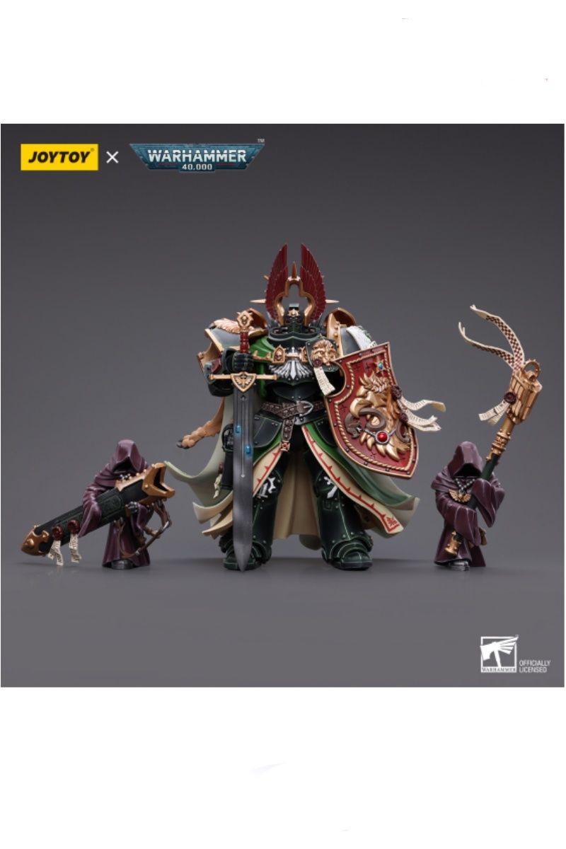 JoyToy Warhammer 40K – Lion El'Jonson, Dark Angels Primarch – Figurine 1/18, 16 Cm, Articulation Complète, ABS/PVC