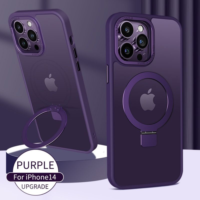 智能手机壳 用于 Apple iPhone 12 Pro Max, 金属, 紫色