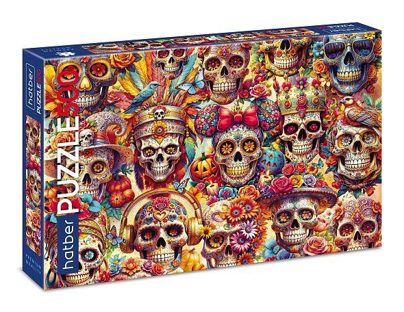 ПазлыHatber,Калейдоскопкрасок,500элементов