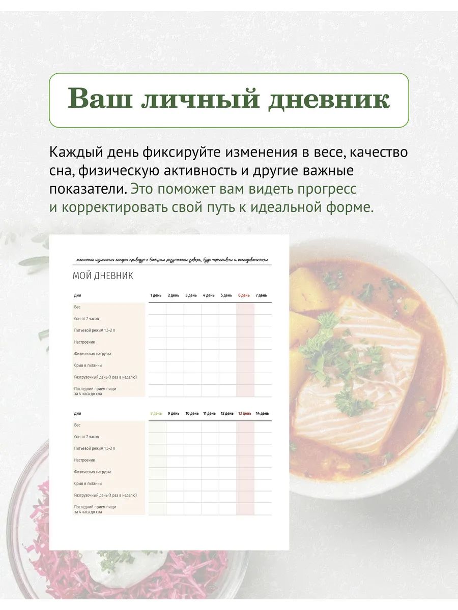 Книга рецептов для похудения 1200-2000 калорий | Reference Book - Ozon image 3