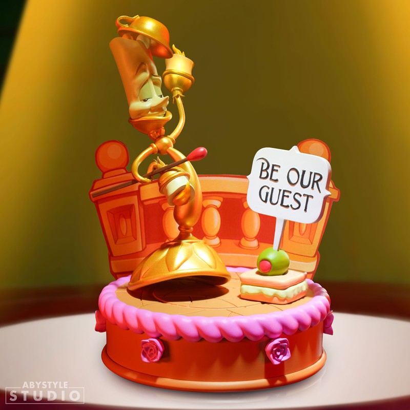 Disney / Дисней Фигурка Люмиер (Красавица и Чудовище, Super Figure Collection)