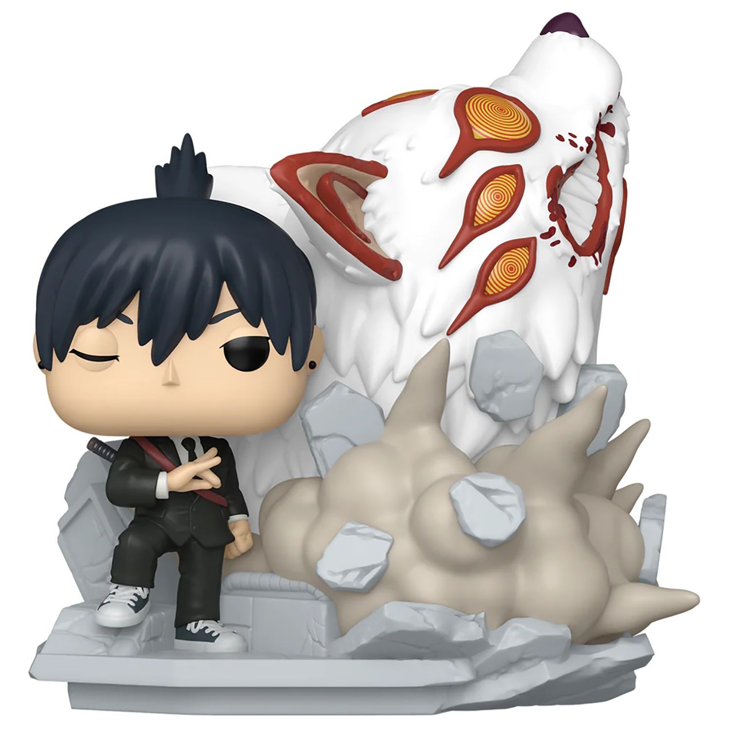 Фигурка Funko POP Moment: Chainsaw Man - Aki Hayakawa (Fox Devil