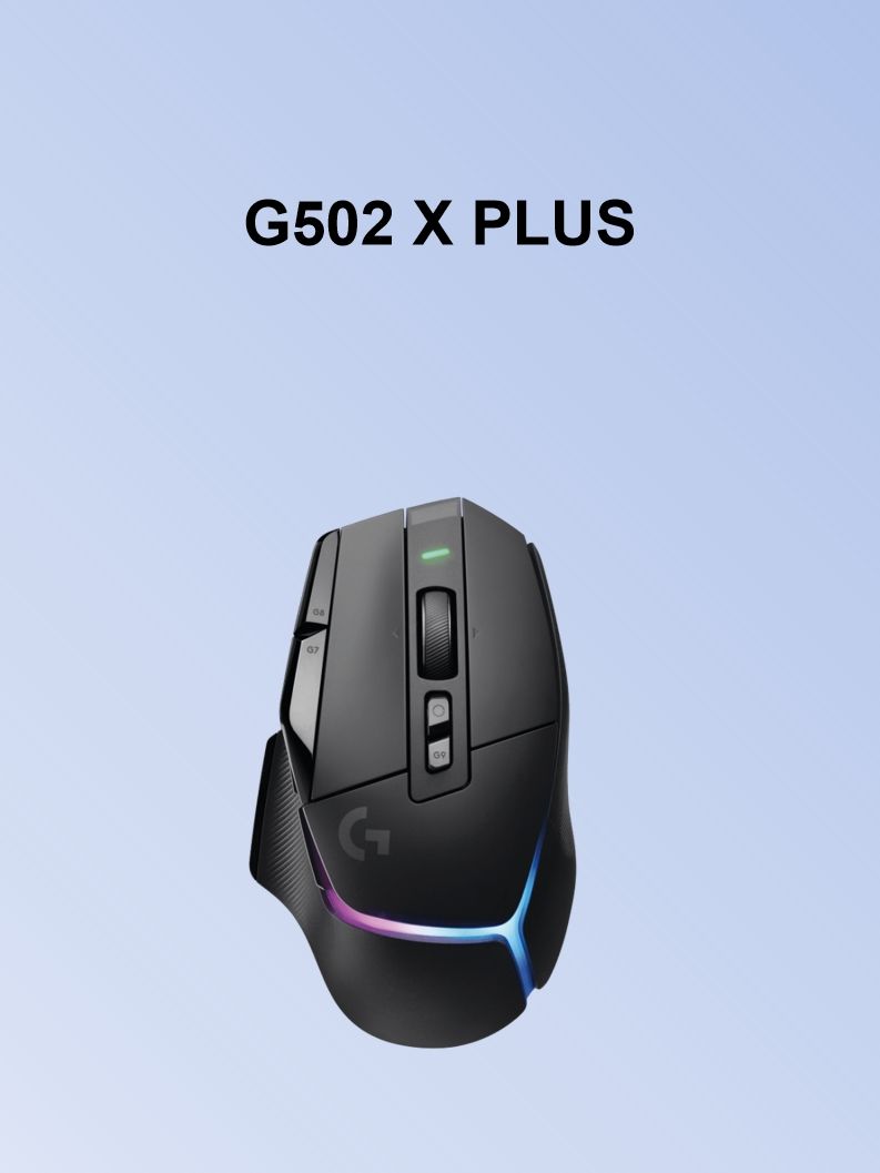 Игровая мышь беспроводная Logitech беспроводная G502 X PLUS
