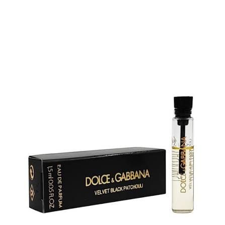 DOLCE&GABBANA Velvet COLLECTION BLACK patchouli Вода парфюмерная унисекс 1.5 мл купить