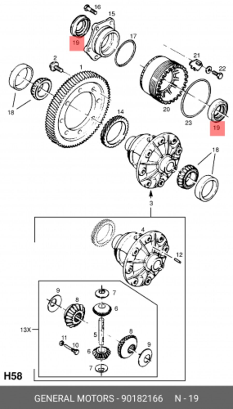 сальник привода некс 96264738 org (GM/Daewoo/Ravon 90182166) купить на ...