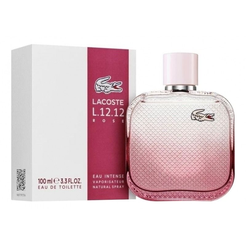 LACOSTE L. 12.12 ROSE EAU INTENSE Парфюмерная вода 100 мл купить