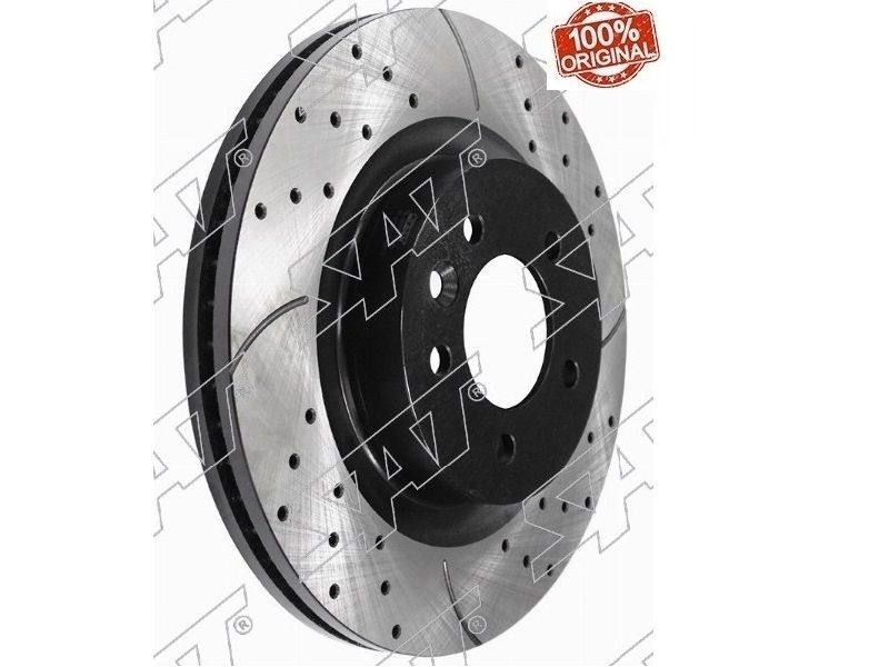 Комплект дисков тормозных передний перфорированные LAND ROVER DISCOVERY IV 09-/RANGE ROVER III 05-12