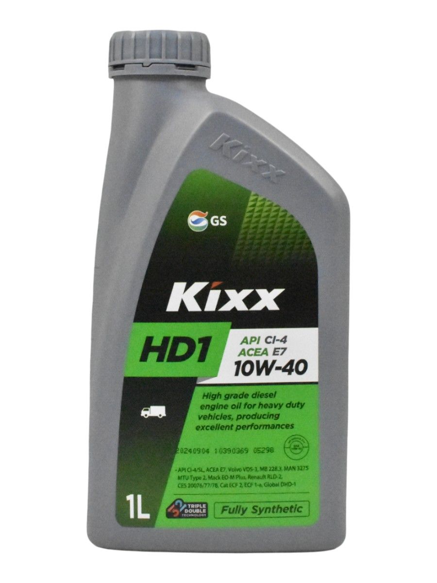 Масло мотор. 10w40 CI-4/SL A3/B4; E7 KIXX HD1 MB 228.3, VOLVO VDS-3, MAN 3275 (L2061AL1E1) 1л (12)