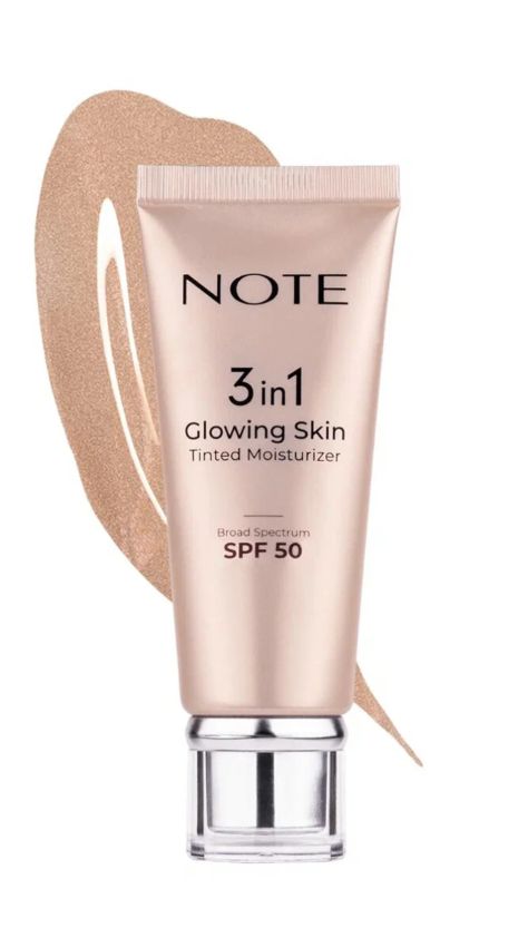 Note 50 Spf Note Cosmetics 3 в 1 Tонирующий Увлажняющий Крем с SPF 50 для Сияющей ...