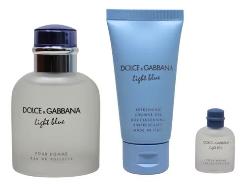 DOLCE & GABBANA LIGHT BLUE Туалетная вода 75 мл+ 4.5 мл + 50 мл купить
